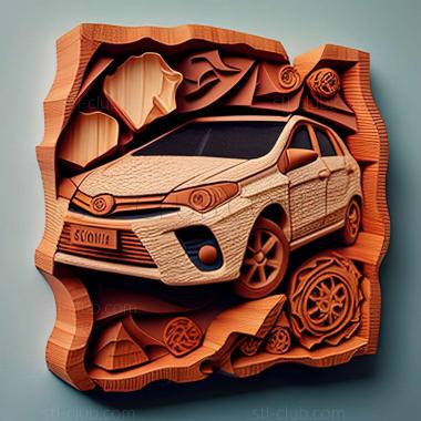 3D model Toyota Corolla Spacio (STL)